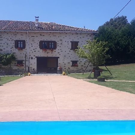 Caserio Vasco Con Piscina Y Barbacoa Orozko Zewnętrze zdjęcie