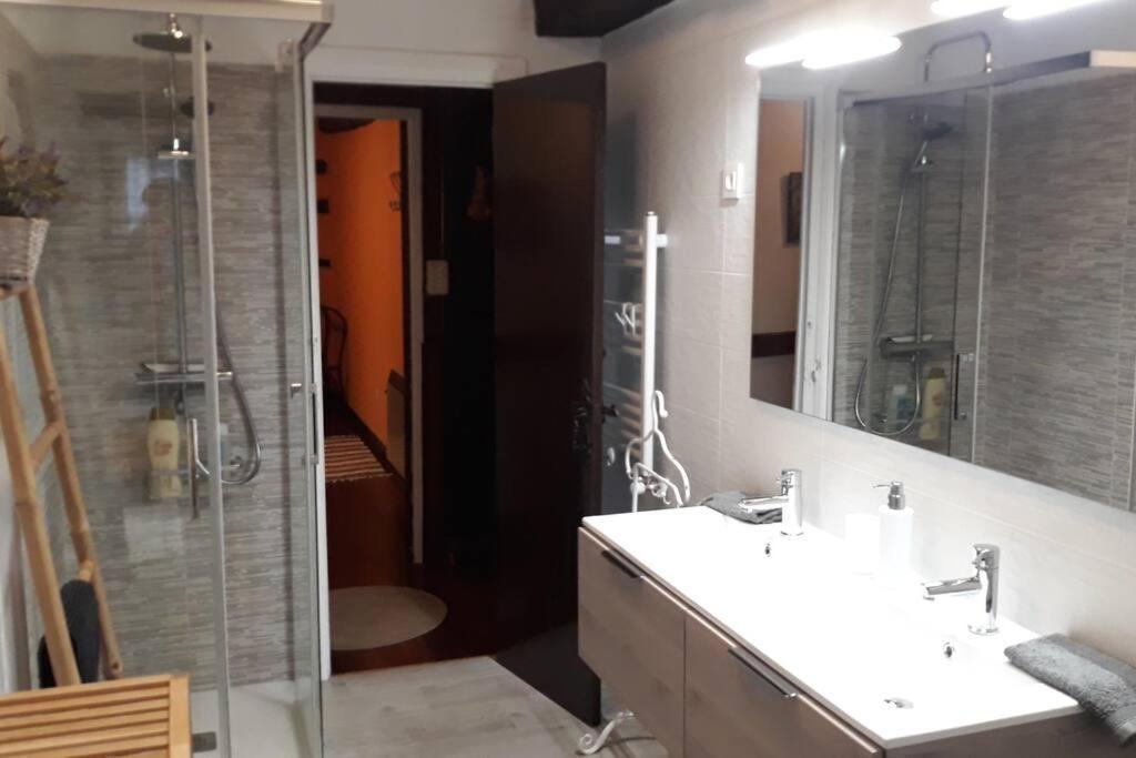 Caserio Vasco Con Piscina Y Barbacoa Orozko Zewnętrze zdjęcie